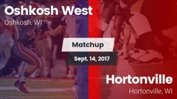 Matchup: Oshkosh West High vs. Hortonville  2017