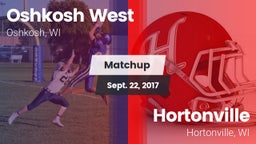 Matchup: Oshkosh West High vs. Hortonville  2017