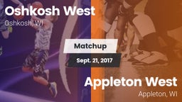 Matchup: Oshkosh West High vs. Appleton West  2017