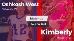 Matchup: Oshkosh West High vs. Kimberly  2018