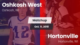 Matchup: Oshkosh West High vs. Hortonville  2018
