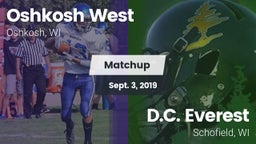 Matchup: Oshkosh West High vs. D.C. Everest  2019