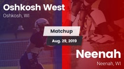 Matchup: Oshkosh West High vs. Neenah  2019