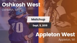Matchup: Oshkosh West High vs. Appleton West  2019