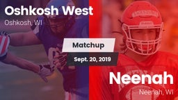 Matchup: Oshkosh West High vs. Neenah  2019
