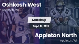 Matchup: Oshkosh West High vs. Appleton North  2019