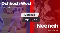 Matchup: Oshkosh West High vs. Neenah  2019