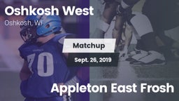 Matchup: Oshkosh West High vs. Appleton East Frosh 2019