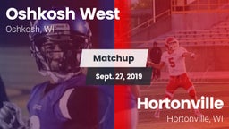 Matchup: Oshkosh West High vs. Hortonville  2019