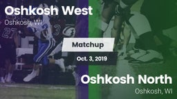 Matchup: Oshkosh West High vs. Oshkosh North  2019