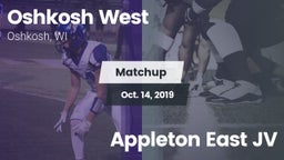 Matchup: Oshkosh West High vs. Appleton East  JV 2019