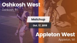 Matchup: Oshkosh West High vs. Appleton West  2019