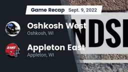 Recap: Oshkosh West  vs. Appleton East  2022