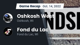 Recap: Oshkosh West  vs. Fond du Lac  2022