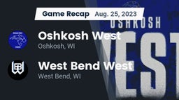 Recap: Oshkosh West  vs. West Bend West  2023