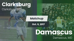 Matchup: Clarksburg High vs. Damascus  2017