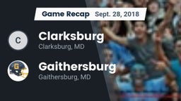 Recap: Clarksburg  vs. Gaithersburg  2018