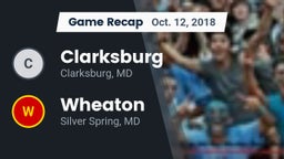 Recap: Clarksburg  vs. Wheaton  2018