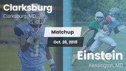 Matchup: Clarksburg High vs. Einstein  2018