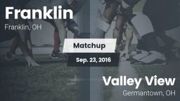Matchup: Franklin  vs. Valley View  2016