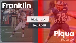 Matchup: Franklin  vs. Piqua  2017