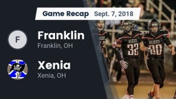 Recap: Franklin  vs. Xenia  2018