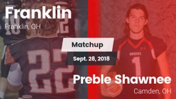 Matchup: Franklin  vs. Preble Shawnee  2018