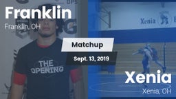 Matchup: Franklin  vs. Xenia  2019