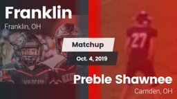 Matchup: Franklin  vs. Preble Shawnee  2019