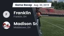 Recap: Franklin  vs. Madison Sr.  2019