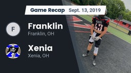 Recap: Franklin  vs. Xenia  2019