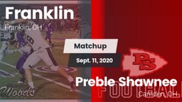 Matchup: Franklin  vs. Preble Shawnee  2020