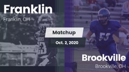 Matchup: Franklin  vs. Brookville  2020