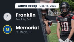 Recap: Franklin  vs. Memorial  2020