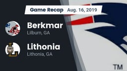 Recap: Berkmar  vs. Lithonia  2019