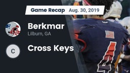 Recap: Berkmar  vs. Cross Keys 2019