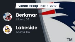 Recap: Berkmar  vs. Lakeside  2019