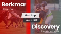 Matchup: Berkmar  vs. Discovery  2020