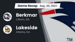Recap: Berkmar  vs. Lakeside  2021