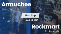 Matchup: Armuchee  vs. Rockmart  2017