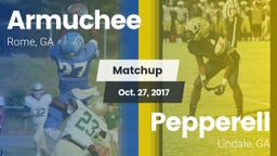 Matchup: Armuchee  vs. Pepperell  2017
