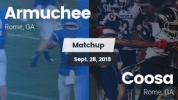 Matchup: Armuchee  vs. Coosa  2018