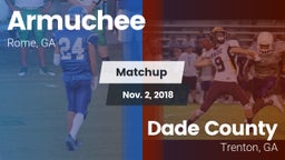 Matchup: Armuchee  vs. Dade County  2018