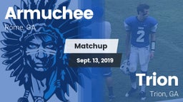 Matchup: Armuchee  vs. Trion  2019