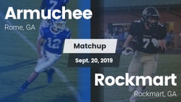 Matchup: Armuchee  vs. Rockmart  2019