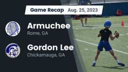 Recap: Armuchee  vs. Gordon Lee  2023