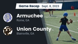 Recap: Armuchee  vs. Union County  2023