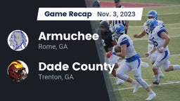 Recap: Armuchee  vs. Dade County  2023