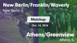 Matchup: New vs. Athens/Greenview  2016
