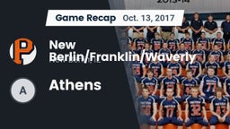 Recap: New Berlin/Franklin/Waverly  vs. Athens 2017